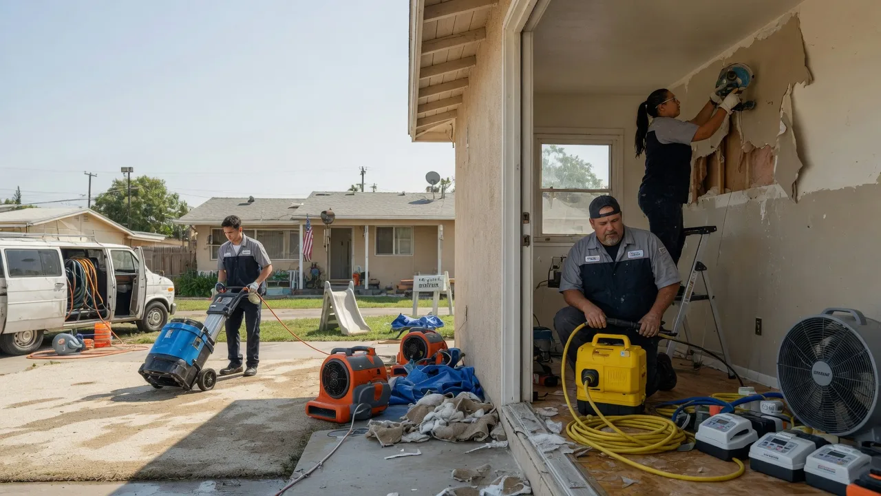 Water Damage Restoration in Orosi, CA near me